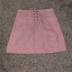 Dusty pink Hollister skirt